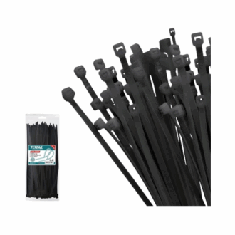 Total Cable Ties 200 x 3.6mm Black (100pcs Set) THTCTB20036