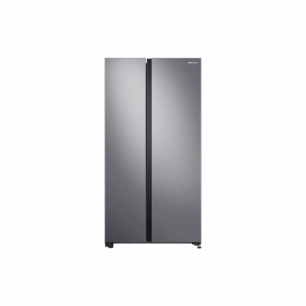 Samsung Refrigerator 655L With Sleek &Amp; Seamless Design, Digital Inverter, Side By Side Door, Spacemax, Flexzone, Dit, Metal Cooling Silver Rs62R5005M9