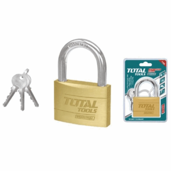 Total Brass Padlock 30Mm Heavy Duty Tlk32302