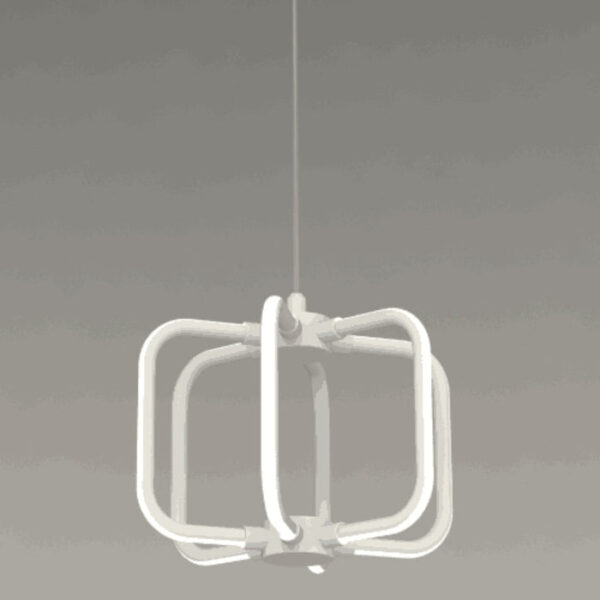 Tronic Modern Square Led Pendant Light