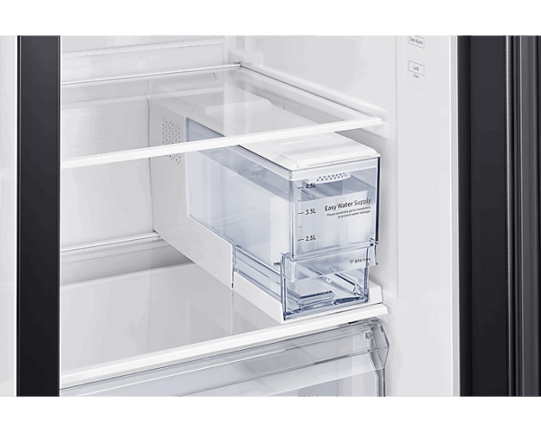Samsung Refrigerator 635L With Sleek &Amp; Seamless Design, Side By Side, Digital Inverter, Spacemax, Non-Plumb Dispenser, Auto Ice Maker, Deodorizing Filter Black Rs64R5311B4