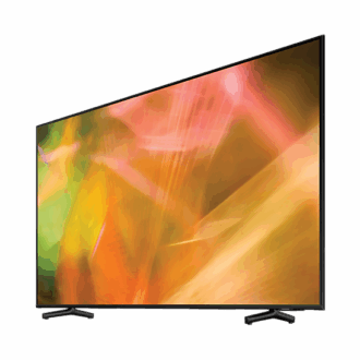 Samsung 65" LED 4K Crystal UHD Smart TV, Air Slim Design, Smart Connectivity, Ambient Mode, Q-Symphony, One Remote Control, 65AU8000