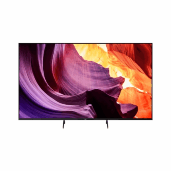 Sony Bravia 65" LED 4K Ultra HD Smart Google TV with 4K X1 HDR, Motion Flow XR, TRILUMINOS PRO Display, Chromecast, Bass Reflex Speaker Black KD-65X80K