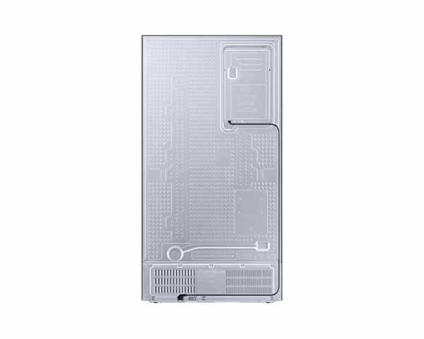 Samsung Refrigerator 635L With Sleek &Amp; Seamless Design, Side By Side, Digital Inverter, Spacemax, Dit, Non-Plumb Dispenser, Auto Ice Maker Mirror Black Rs64R53112A
