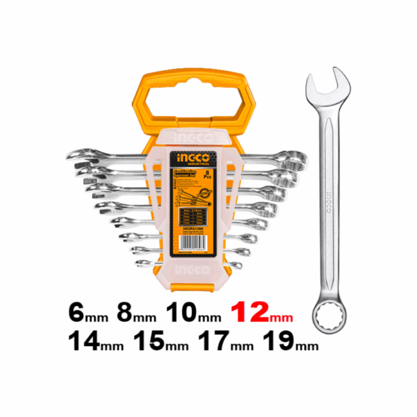 Ingco Combination Spanner Set 8Pcs Hkspa1088