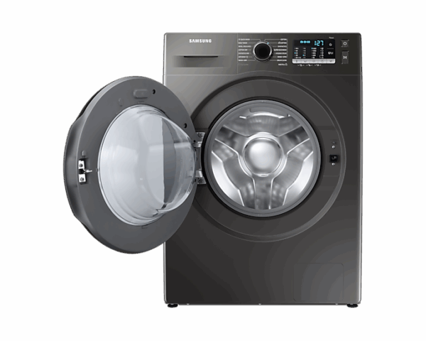 Samsung Washing Machine 7Kg &Amp; 5Kg Dryer With Digital Inverter Technology, Front Load, Air Wash, Eco Bubble, Hygiene Steam, Inox Wd70Ta046Bx/Nq