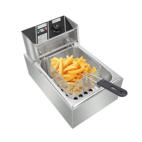 Pmc Deep Fryer Single 2500W Electric 6L Stainless Steel Convection