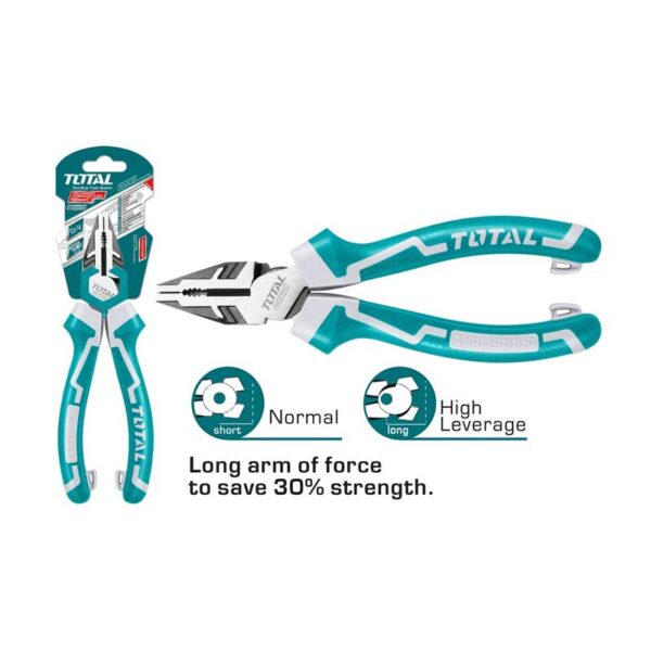 Total Combination Pliers High Leverage 7¼&Quot; Tht210706S