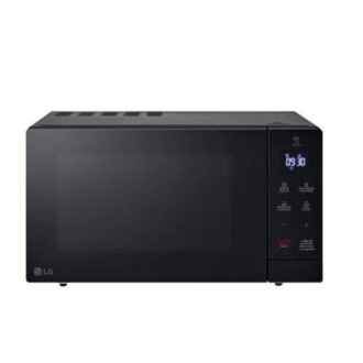 LG NeoChef Microwave Oven - 30L, Solo, Ideal for Reheating, Defrosting, Keeping Food Warm, and Sanitizing, Black, MS3032JAS.