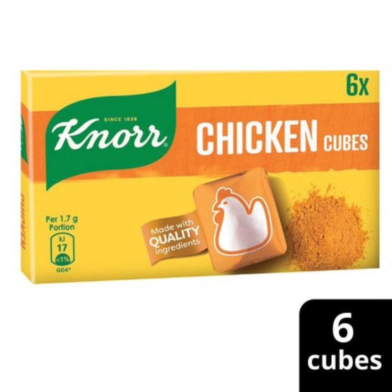 Knorr Chicken Cube 8g For Delicious Meals Full of Flavour 69748846 (Pack of 3Pcs)