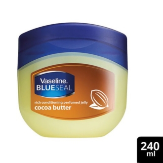 Vaseline Petroleum Jelly Cocoa Butter 240ml Best For Dull Skin, Cracked Skin or Dry Skin 689121594 (Pack of 3)