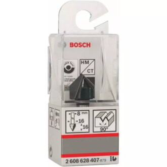 Bosch V-Grovee Bit 8mm, 16 x 16 x 45mm 2608628407