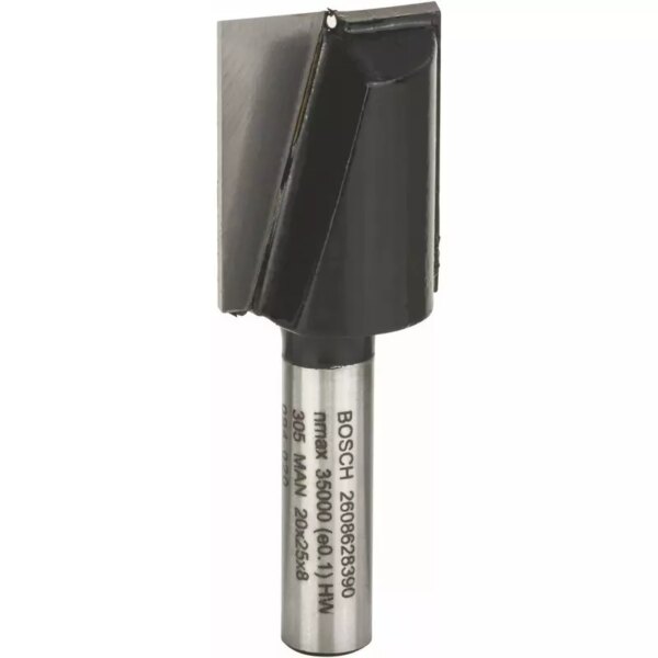 Bosch Straight Bit 8Mm, 20 X 25 X 56Mm 2608628390