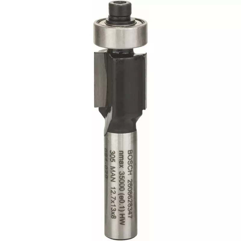 Bosch Laminate Trim Bit 8mm, 12.7 x 13 x 56mm 2608628347