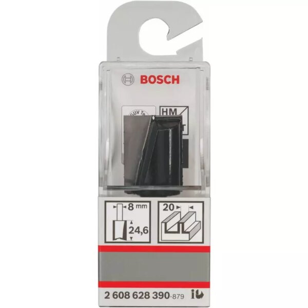 Bosch Straight Bit 8Mm, 20 X 25 X 56Mm 2608628390