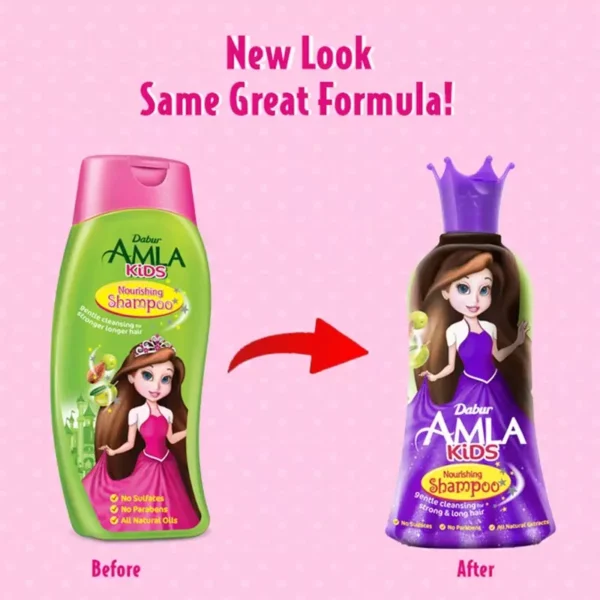 Dabur Amla Nourishing Shampoo For Kids 200Ml 6Pcs Dask200