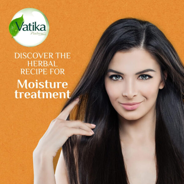 Vatika Conditioner Moisture Treatment, Enriched With Almond &Amp; Honey, Deep Nourishment, For Dry And Frizzy Hair 200Ml (Pack Of 3)