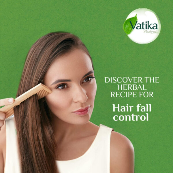 Vatika Conditioner Hair Fall Control, Natural Moisturizing Hair Conditioner For Women, All Hair Types, Scalp Hydrating Moisturizer, 200Ml Wild Cactus (Pack Of 3)