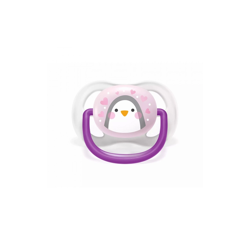 Philips Avent Soother Ultra Air Animals for Girl 0-6m 2's 080/06