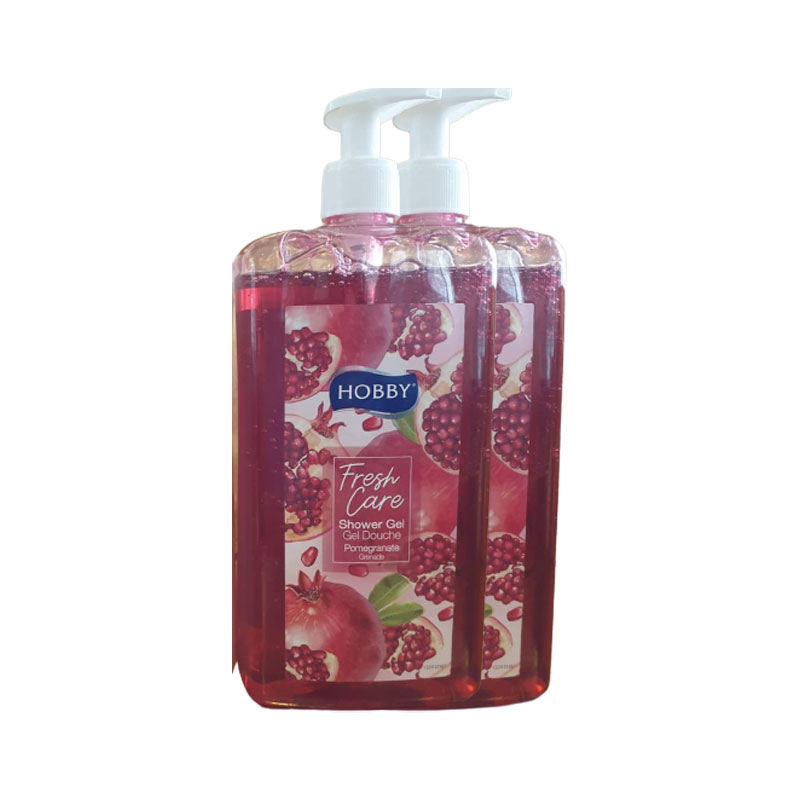Hobby Body Wash 1L Pomegranate Pack of 2