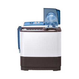 LG Washing Machine 16kg TwinTub Manual Washer with Roller Jet Pulsator, 3 Wash Program, Wind Jet Dry P1961RWPT