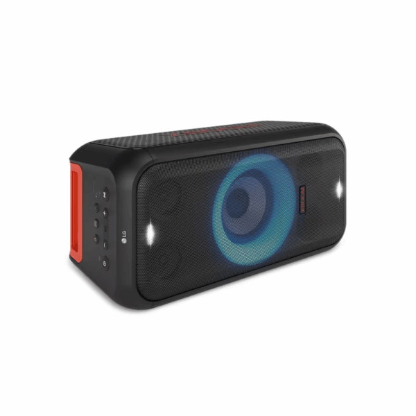 Lg Xboom Party Portable Bluetooth Speaker 200W With Lighting,  6.5&Quot; Woofer &Amp; Multi-Speaker Link, 12Hrs Battery, Ipx4, Sound Boost Xl5S
