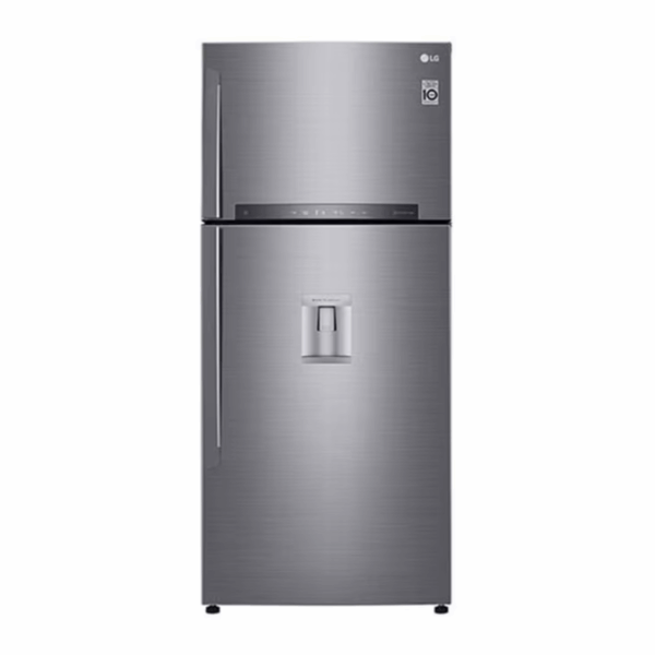 Lg Refrigerator 509L Double Door, Top Freezer With Inverter Linear Compressor, Door Cooling+™, Linear Cooling, Wifi, Thinq Gn-F702Hlhu