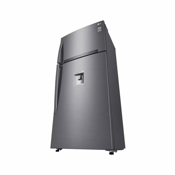 Lg Refrigerator 509L Double Door, Top Freezer With Inverter Linear Compressor, Door Cooling+™, Linear Cooling, Wifi, Thinq Gn-F702Hlhu