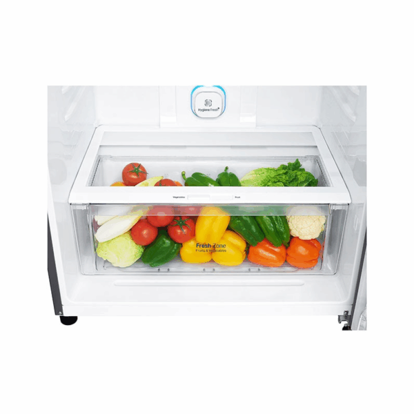 Lg Refrigerator 509L Double Door, Top Freezer With Inverter Linear Compressor, Door Cooling+™, Linear Cooling, Wifi, Thinq Gn-F702Hlhu