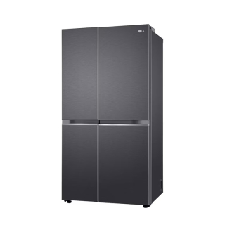 LG Refrigerator 674L Side by Side Door, with Multi Air Flow, Multi Digital Sensors, Smart Diagnosis™, Graphite GC-B257KQJW