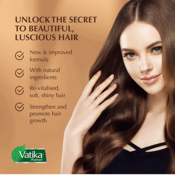 Vatika Naturals Hot Oil Treatment Tropical Coconut &Amp; Castor Oil For Volume &Amp; Thickness 500G