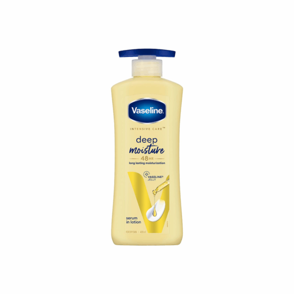 Vaseline Intensive Care Body Lotion Deep Moisture 400Ml (Pack Of 3Pcs)