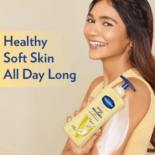 Vaseline Intensive Care Body Lotion Deep Moisture 400Ml (Pack Of 3Pcs)