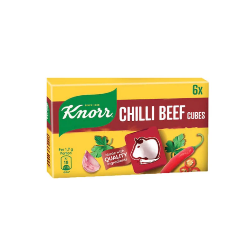 Knorr Chilli Beef Cubes 8G For Delicious Meals Full Of Flavour 69748849 (Pack Of 3Pcs) 1 Knorr Chilli Beef Cubes 8G For Delicious Meals Full Of Flavour 69748849 (Pack Of 3Pcs)