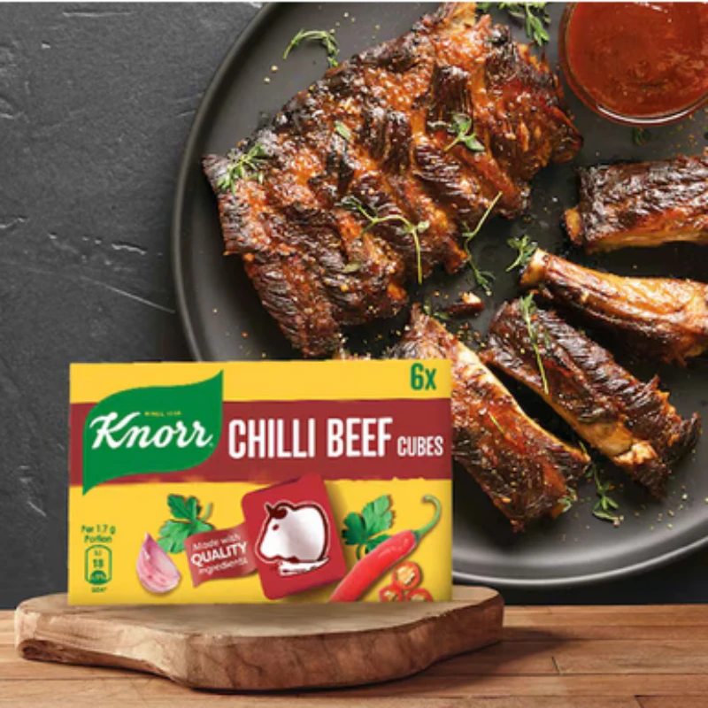 Knorr Chilli Beef Cubes 8G For Delicious Meals Full Of Flavour 69748849 (Pack Of 3Pcs) 2 Knorr Chilli Beef Cubes 8G For Delicious Meals Full Of Flavour 69748849 (Pack Of 3Pcs)