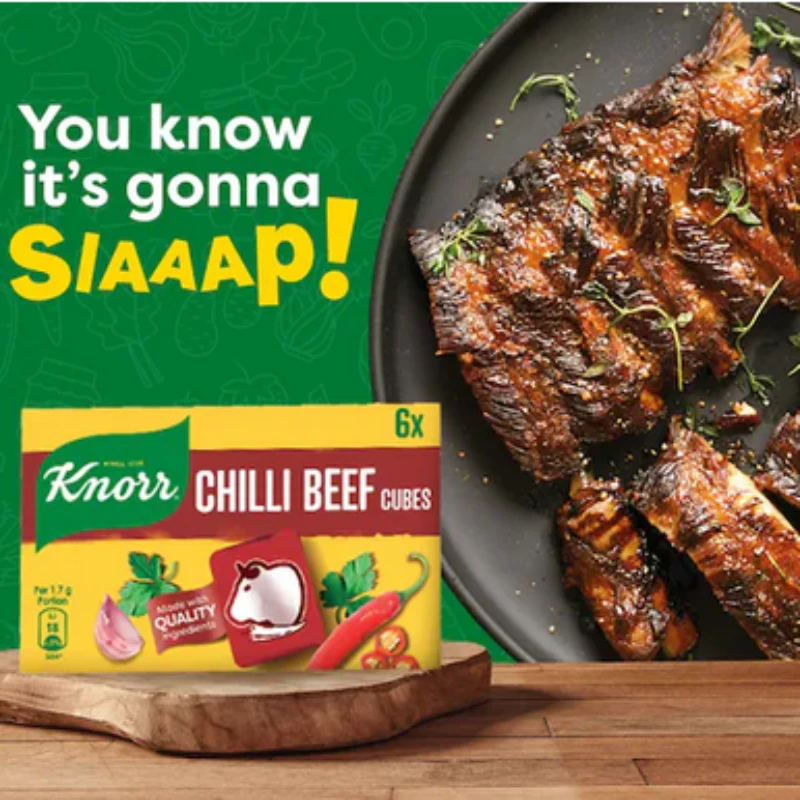Knorr Chilli Beef Cubes 8G For Delicious Meals Full Of Flavour 69748849 (Pack Of 3Pcs) 4 Knorr Chilli Beef Cubes 8G For Delicious Meals Full Of Flavour 69748849 (Pack Of 3Pcs)