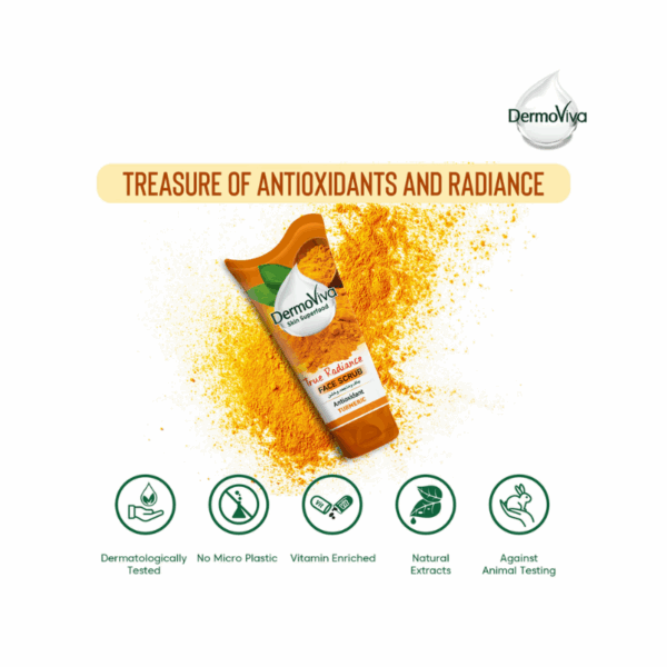 Dermoviva Face Scrub True Radiance Turmeric 150Ml