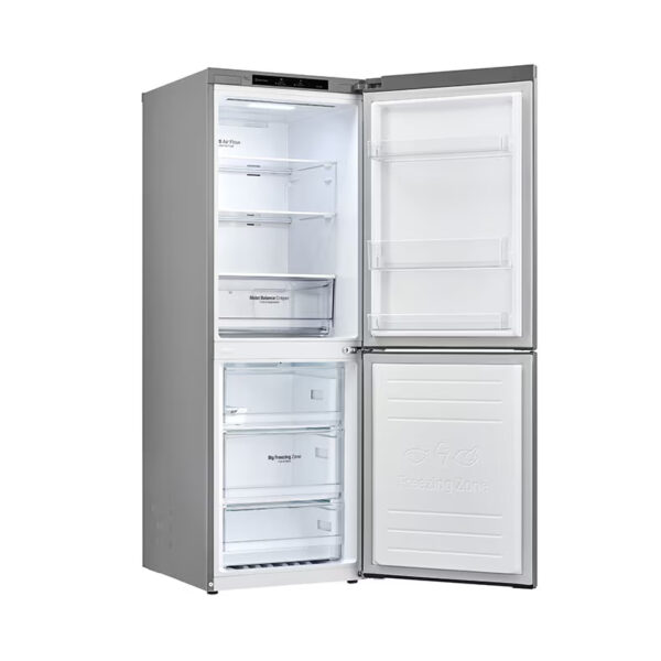 Lg Bottom Freezer Refrigerator - 306L Capacity, Smart Inverter Compressor, Gc-B369Nljm.