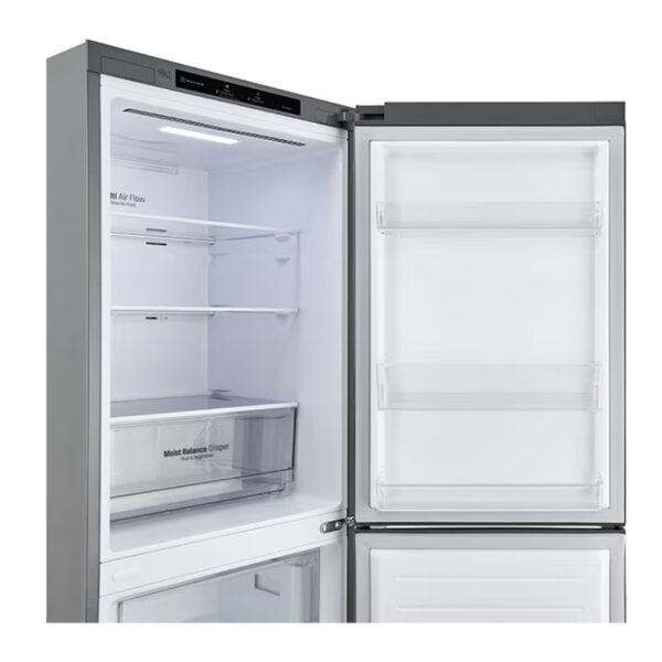 Lg Bottom Freezer Refrigerator - 306L Capacity, Smart Inverter Compressor, Gc-B369Nljm.