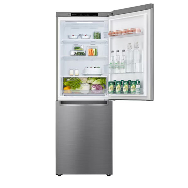 Lg Bottom Freezer Refrigerator - 306L Capacity, Smart Inverter Compressor, Gc-B369Nljm.