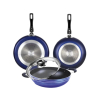 Orange Non-Stick Induction Base 4 Piece Gift Set ONSC260