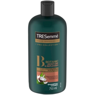TRESemmé Botanic Moisture & Replenish Shampoo 750ml Pack of 4 UTS11