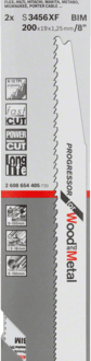 Bosch Recipro Saw Blade for Wood and Metal 2608654405
