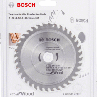Bosch Eco Line Circular Saw Blade Wood 184mm 60 teeth 2608644400