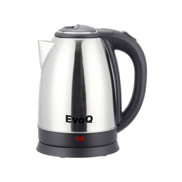 Evoq Kettle 1.8L - Power 220-240V, 50/60Hz, 1500W, Features Automatic/Manual Switch Off, Silver Finish,  Ekt - 18Sb