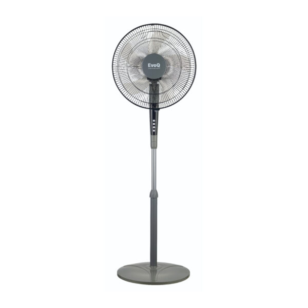 Evoq Oscillating Standing Fan 220V, 3 Speeds Esf 5016Bl