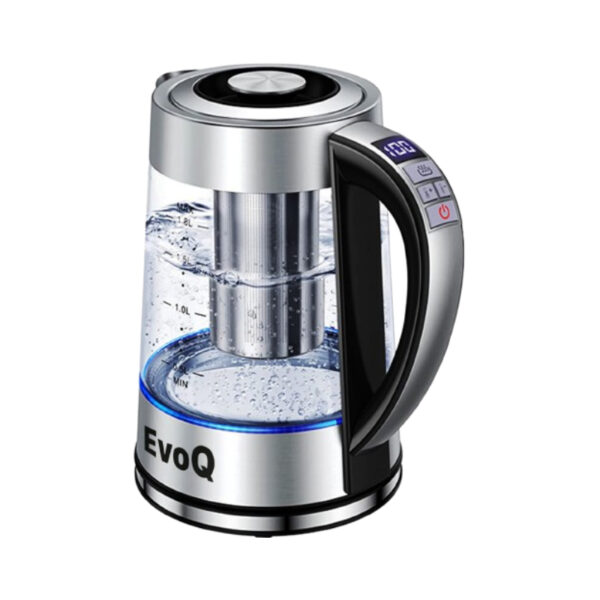 Evoq Kettle 1.8L - Power 220-240V, 50/60Hz, 1500W, Features Automatic/Manual Switch Off, Digital Button  Ekt - 18Dg