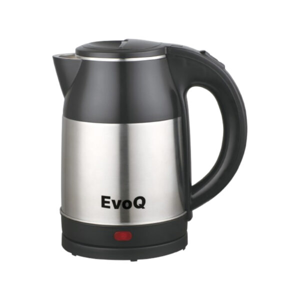 Evoq Kettle 1.7L - Power 220-240V, 50/60Hz, 1500W, Features Automatic/Manual Switch Off And Boil Dry Protection, Silver Finish Ekt - 17Ps .