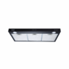 EvoQ Built-In Kitchen Hood, Black with 3-Speed Push Switch ECH – 90CB