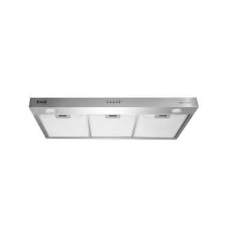 Evoq Built-In Kitchen Hood With 3-Speed Push Switch, Silver Ech - 90Cs